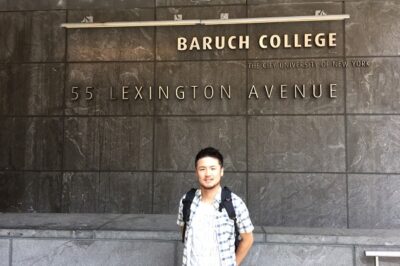 アメリカで、がんばれ留学生！【第4回】正田真教さん BARUCH COLLEGE (ニューヨーク州)